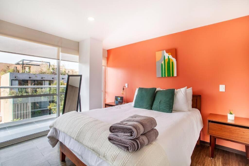 Апарт отель Corazon De Condesa 3 Departamentos - 200Mbps Wifi, Roof, Gym Мехико Экстерьер фото