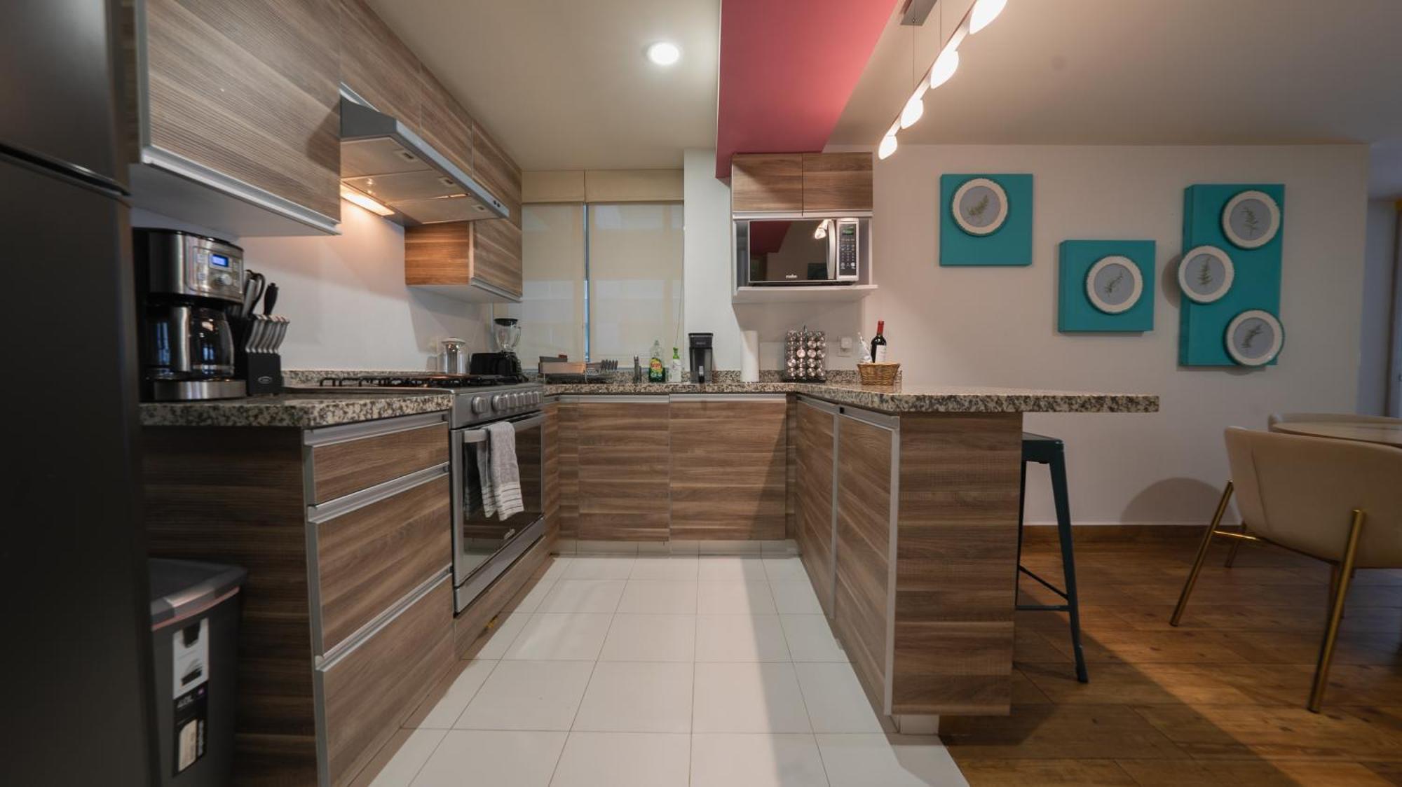 Апарт отель Corazon De Condesa 3 Departamentos - 200Mbps Wifi, Roof, Gym Мехико Экстерьер фото