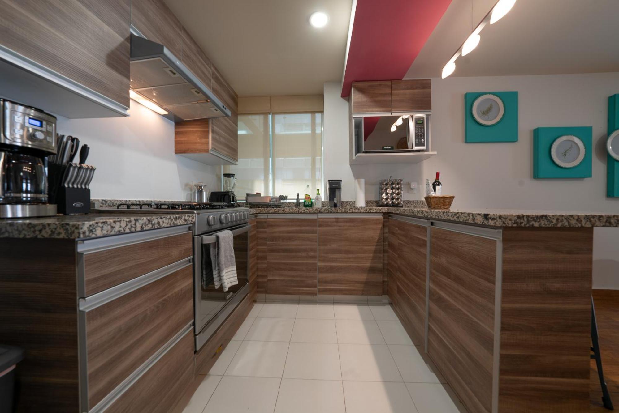 Апарт отель Corazon De Condesa 3 Departamentos - 200Mbps Wifi, Roof, Gym Мехико Экстерьер фото
