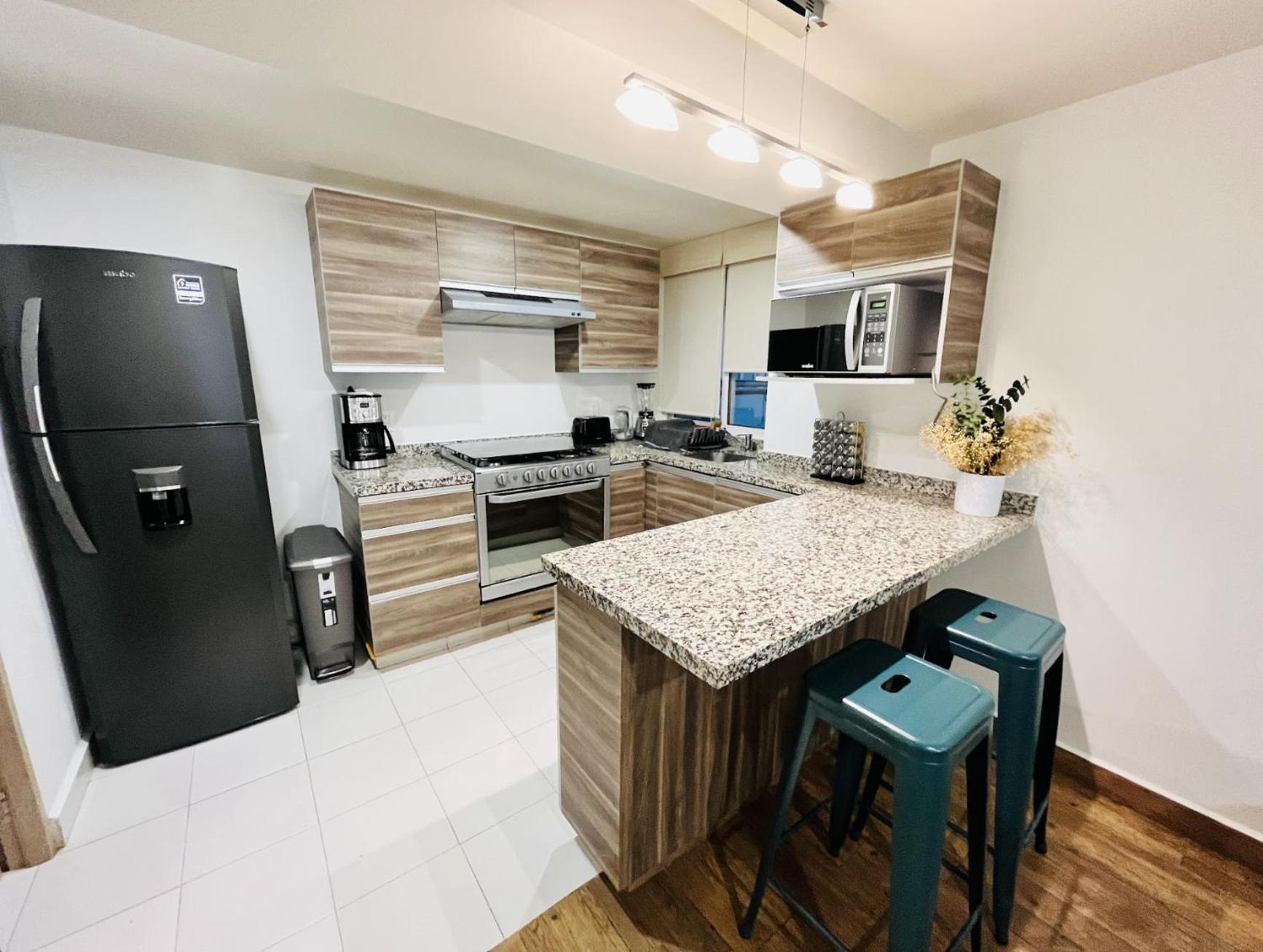Апарт отель Corazon De Condesa 3 Departamentos - 200Mbps Wifi, Roof, Gym Мехико Экстерьер фото